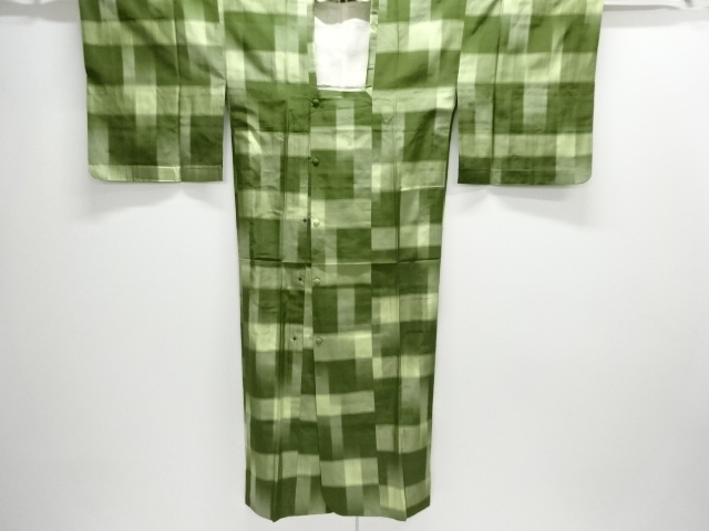 JAPANESE RAIN COAT / WOVEN GRID